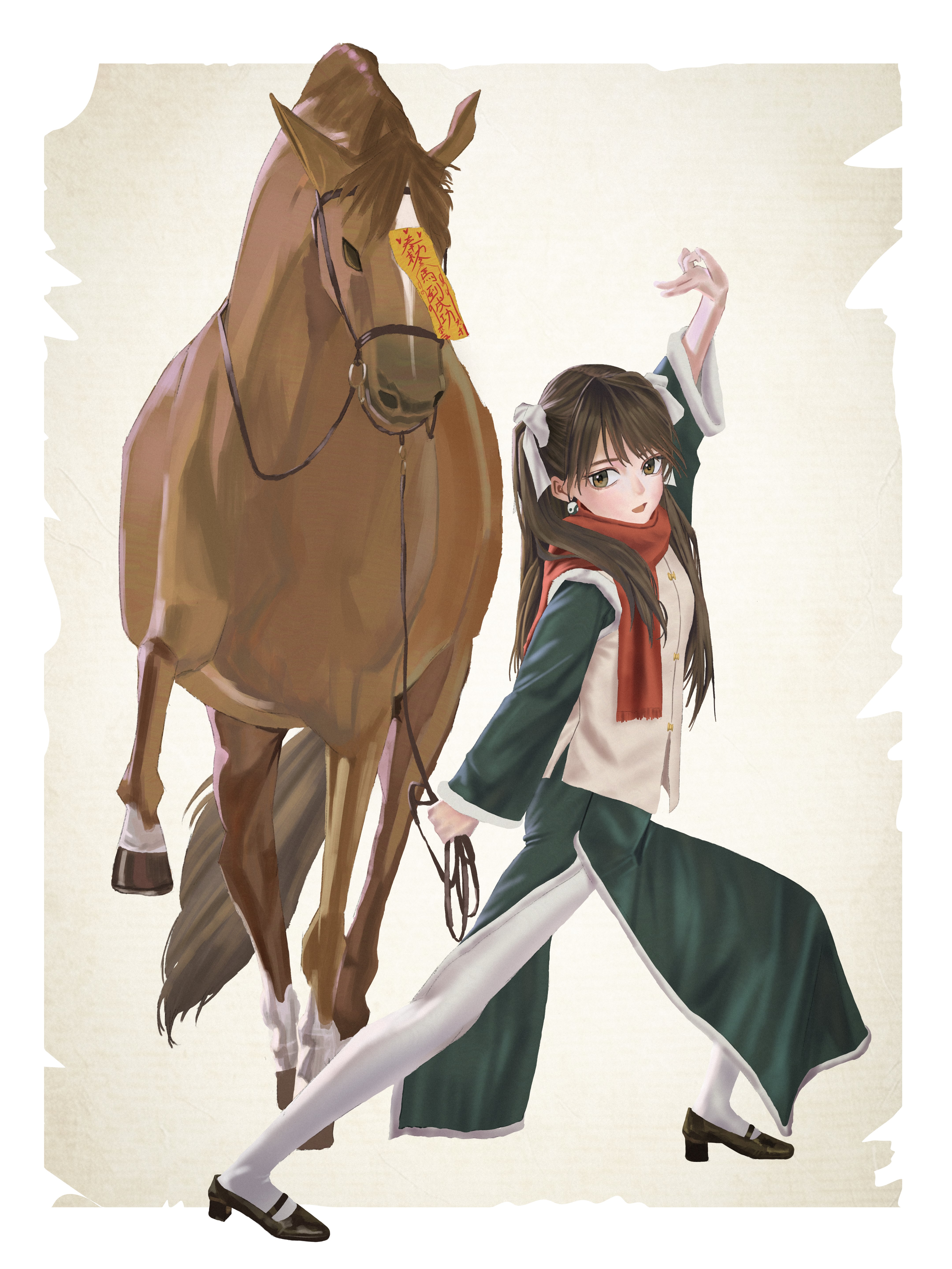 两张临摹和一张作品