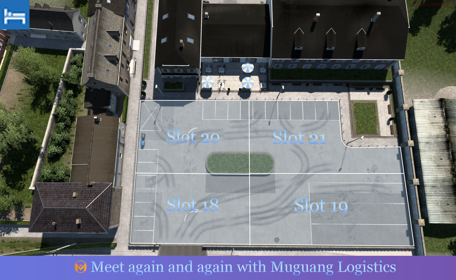 Rest Area - Ignore numbers and park anywhere