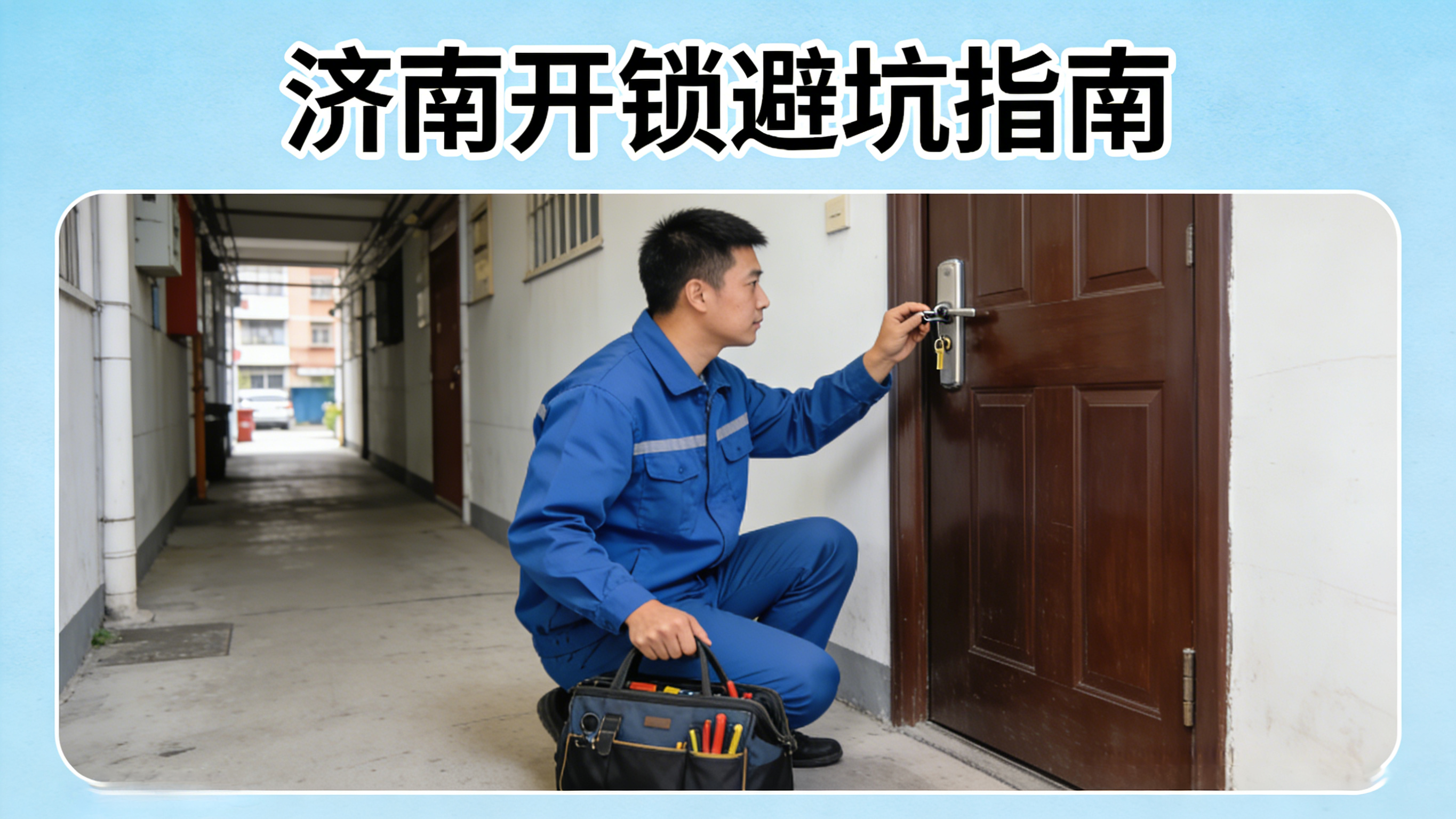 济南开锁避坑指南！这3个误区千万别踩，省钱又省心|开锁换锁智能锁18888335500