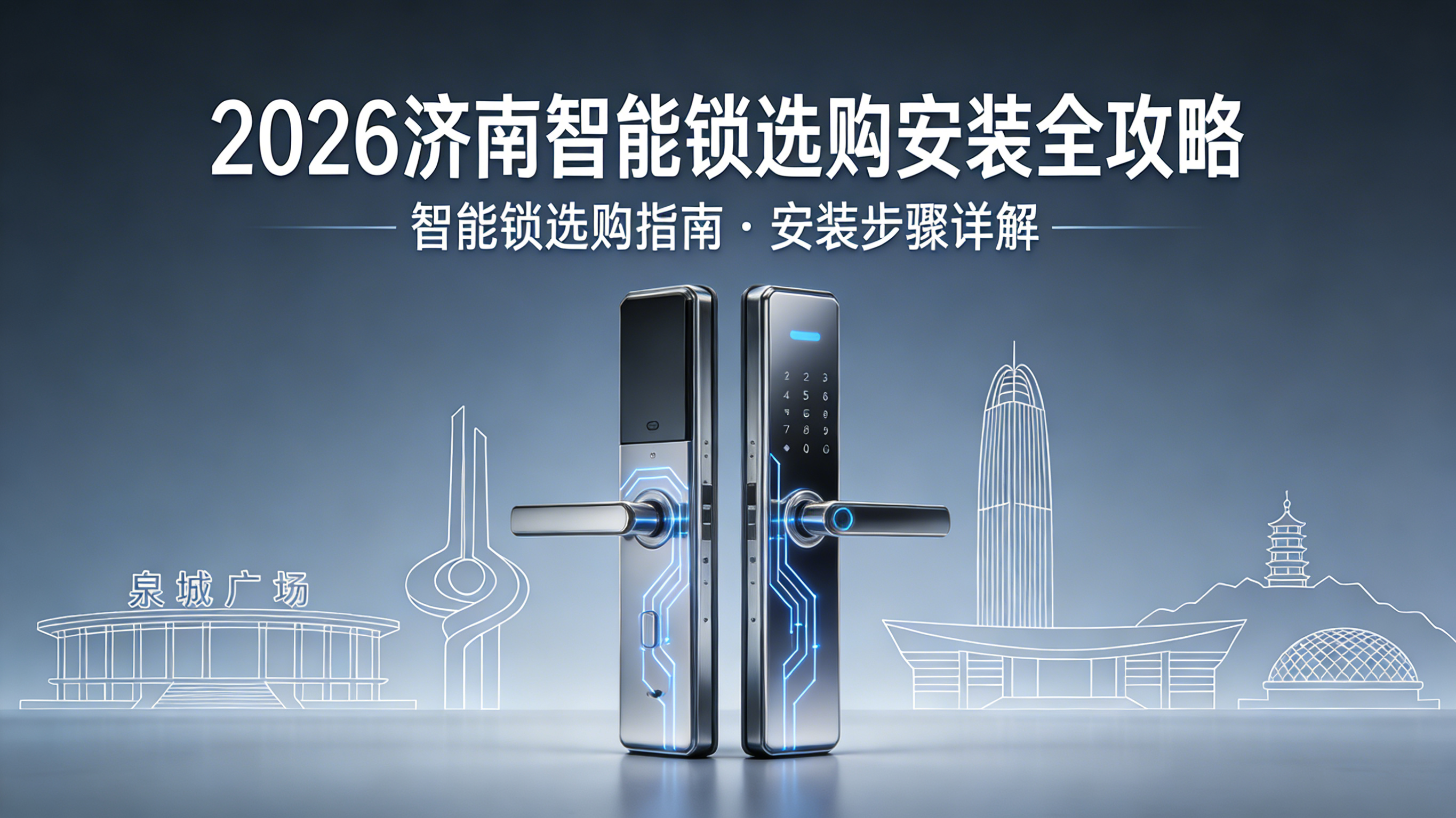 2026济南智能锁选购安装全攻略,避开这些坑不花冤枉钱|开锁换锁智能锁18888335500