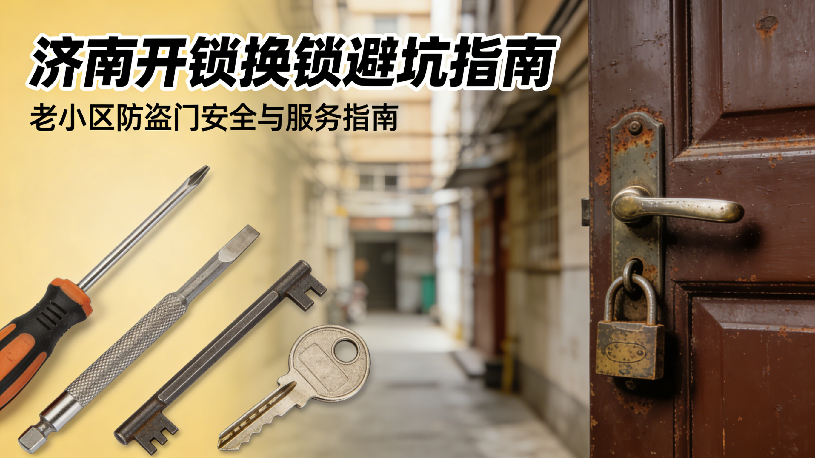 济南家用门锁维修指南，常见故障速解，不用盲目换锁|开锁换锁智能锁18888335500