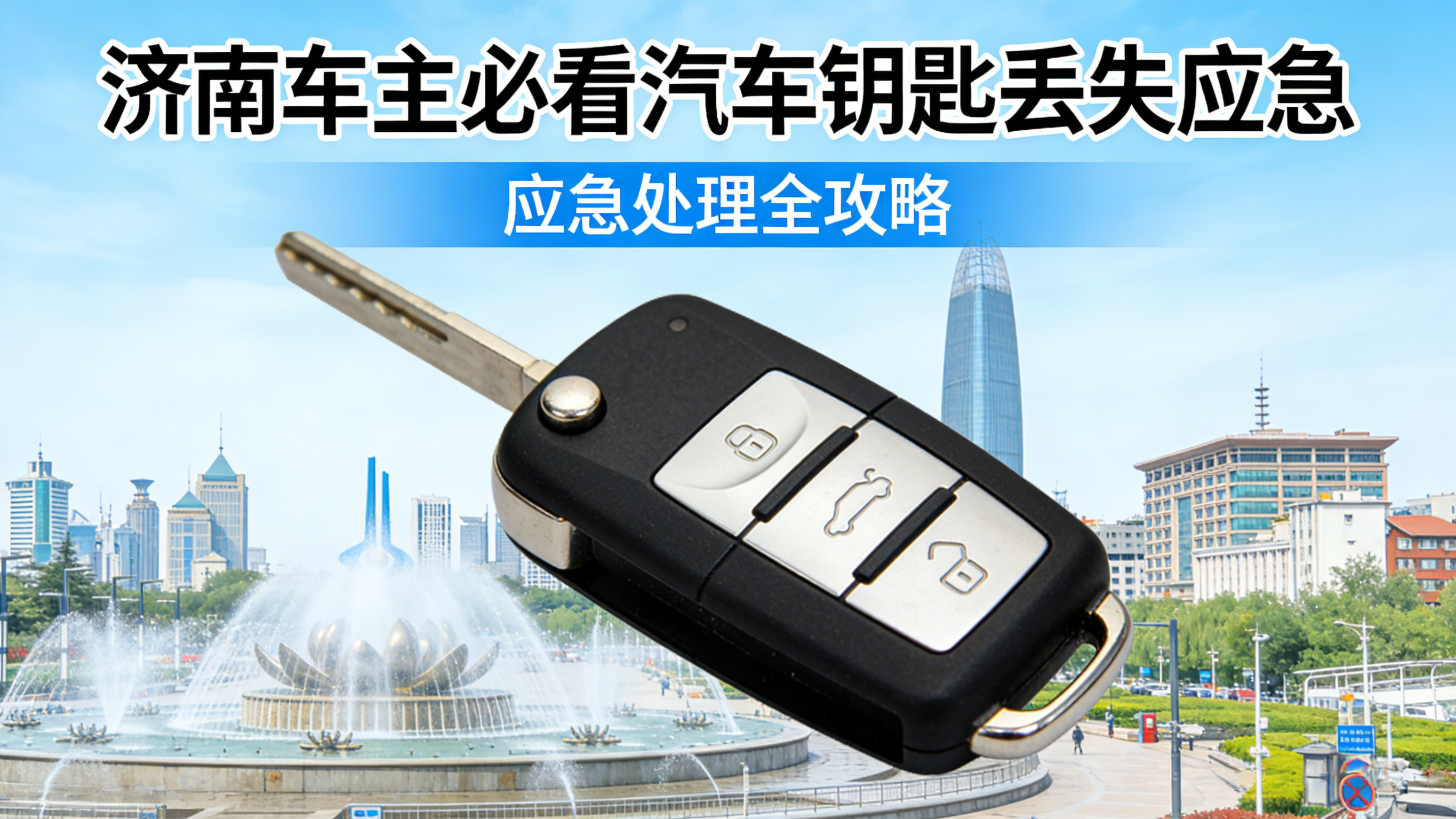 济南车主必看!汽车钥匙丢失应急处理+配钥攻略,不花冤枉钱|开锁换锁智能锁18888335500