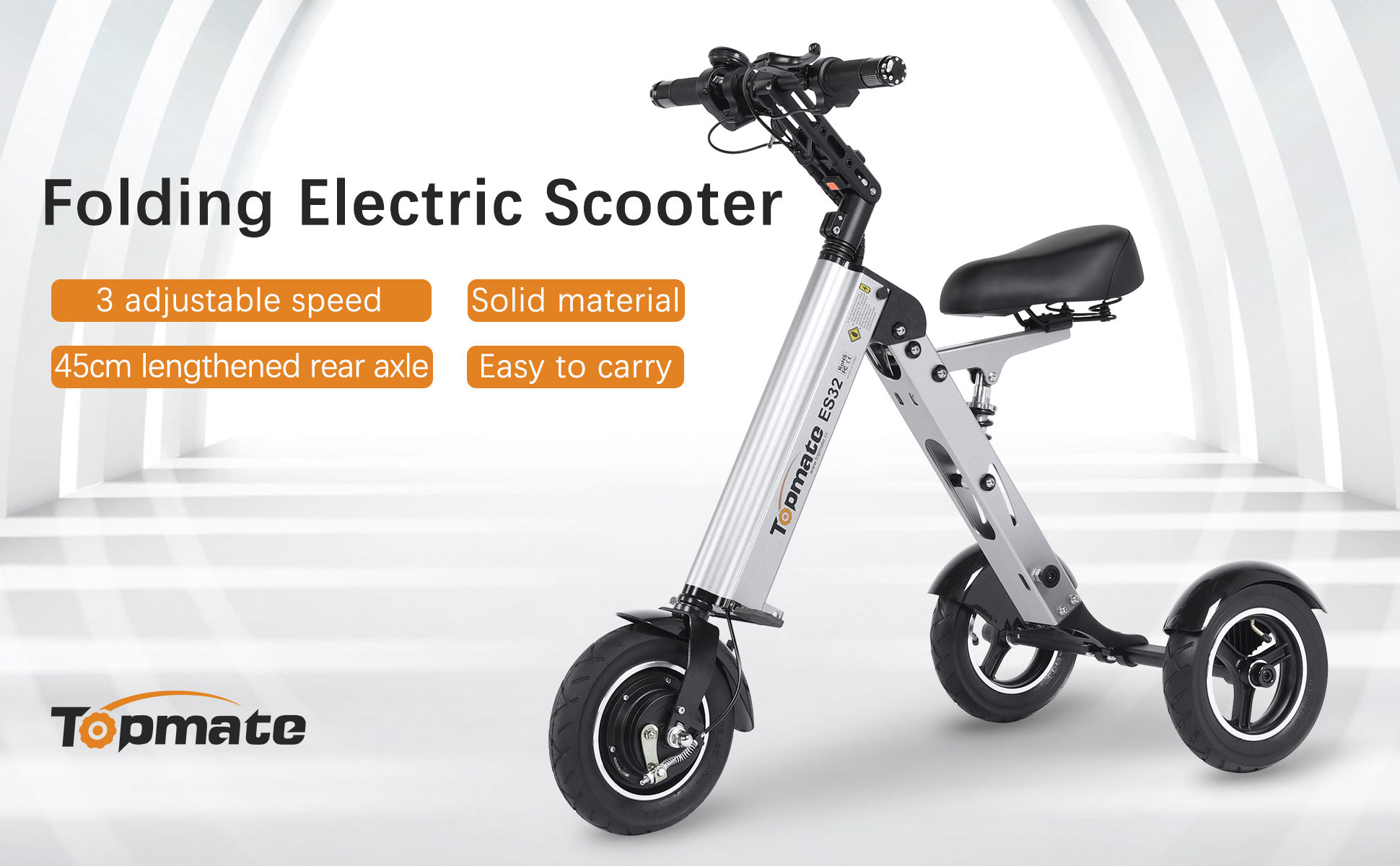 Topmate ES32 Elektrisches Dreirad