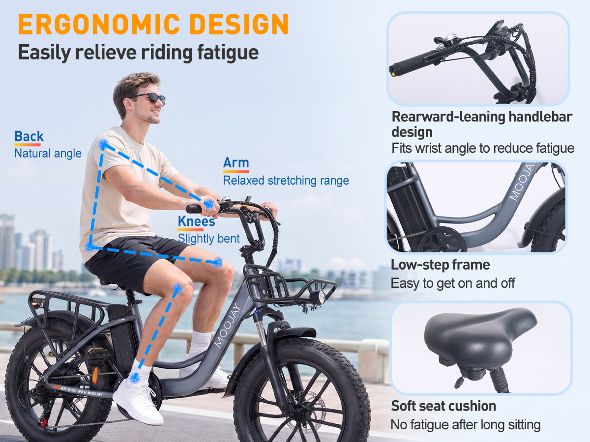 Ergonomic Saddle Seat Shock Absorber
