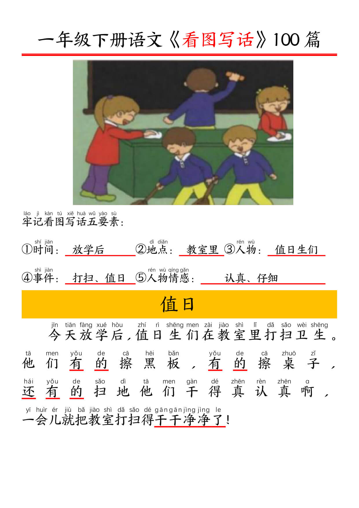1002一（下）语文精编版看图写话100篇.拼音版-4.jpg