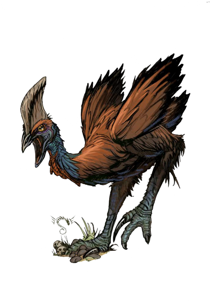 Megafauna, Uintatherium, Moa.png