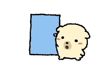 奶黄小狗开门发现家里着火.gif