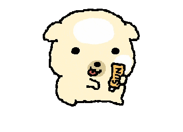 奶黄小狗涂乳液.gif