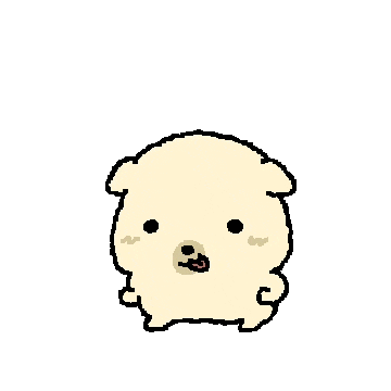奶黄小狗出拳.gif