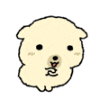 奶黄小狗扭屁股卖萌.gif