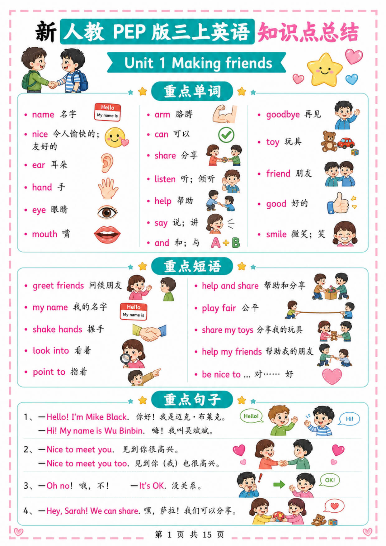 26秋新人教PEP版三上英语知识点总结-1.jpg