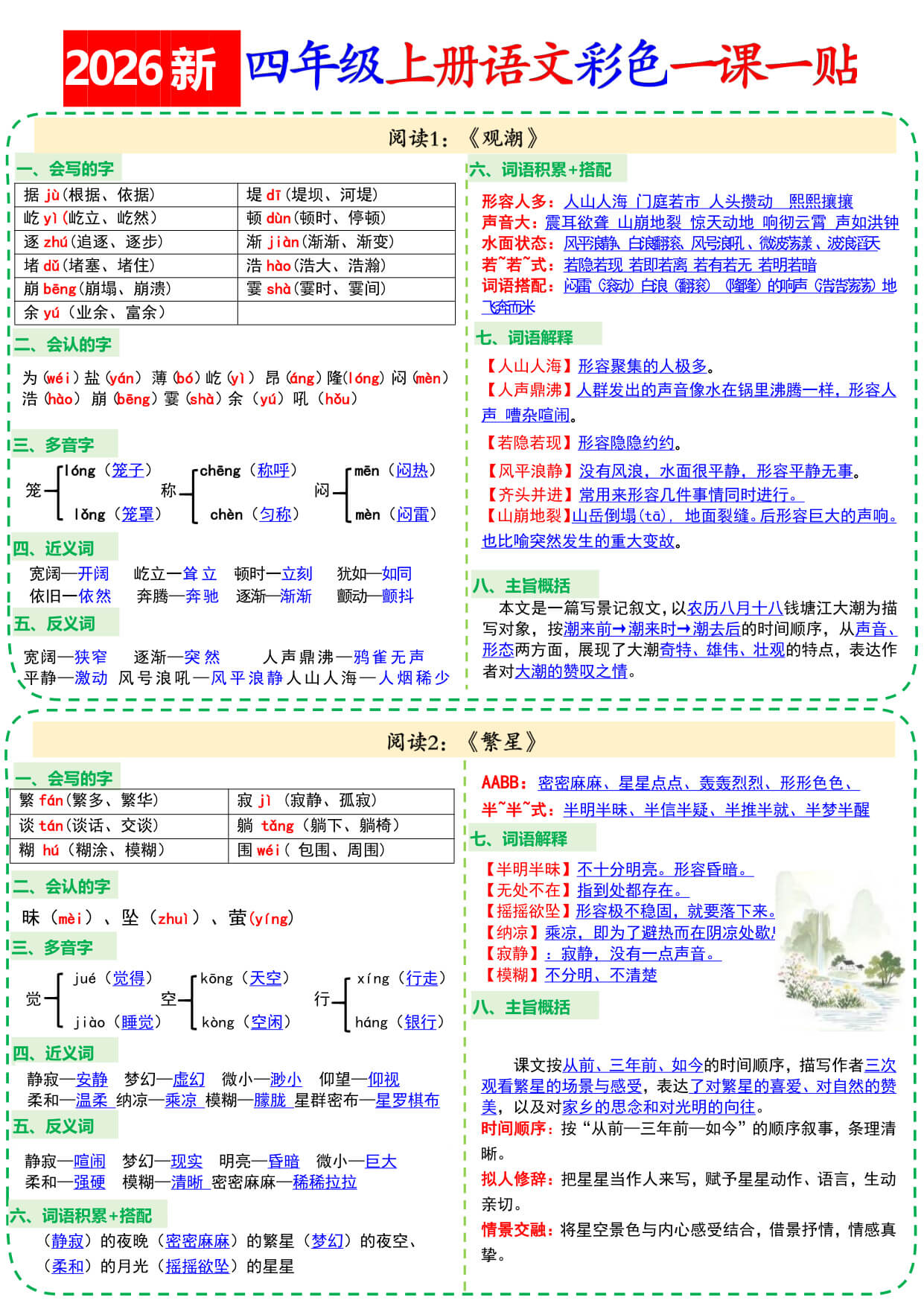 26新四上语文彩色一课一贴18页-1.jpg