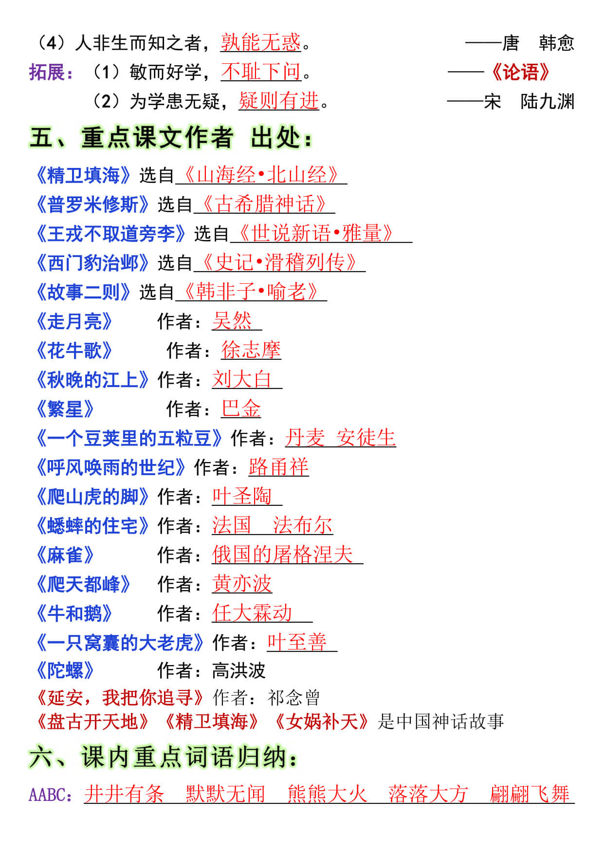 【全册高频考点归类（节选）】四上语文-3.jpg