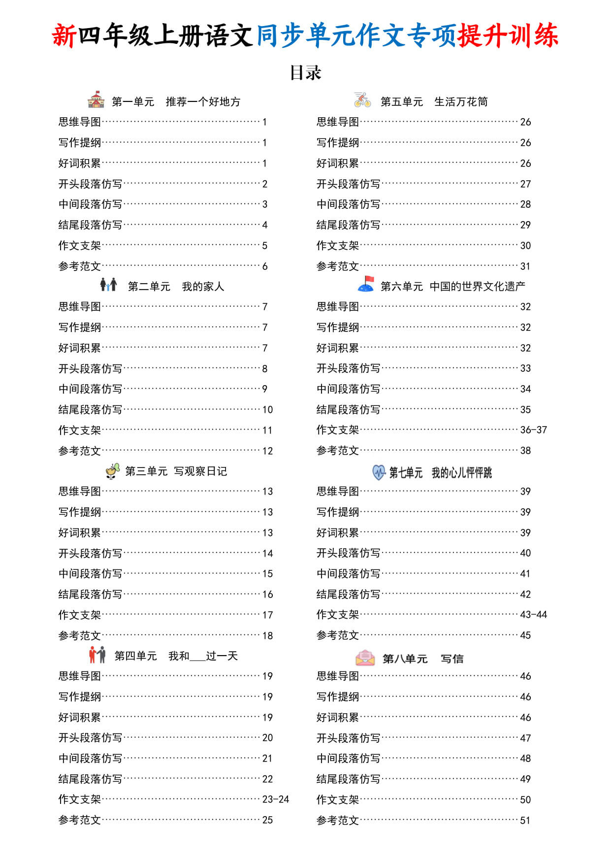 【26新四上语文1-8同步单元作文专项提升训练（51页） -1.jpg