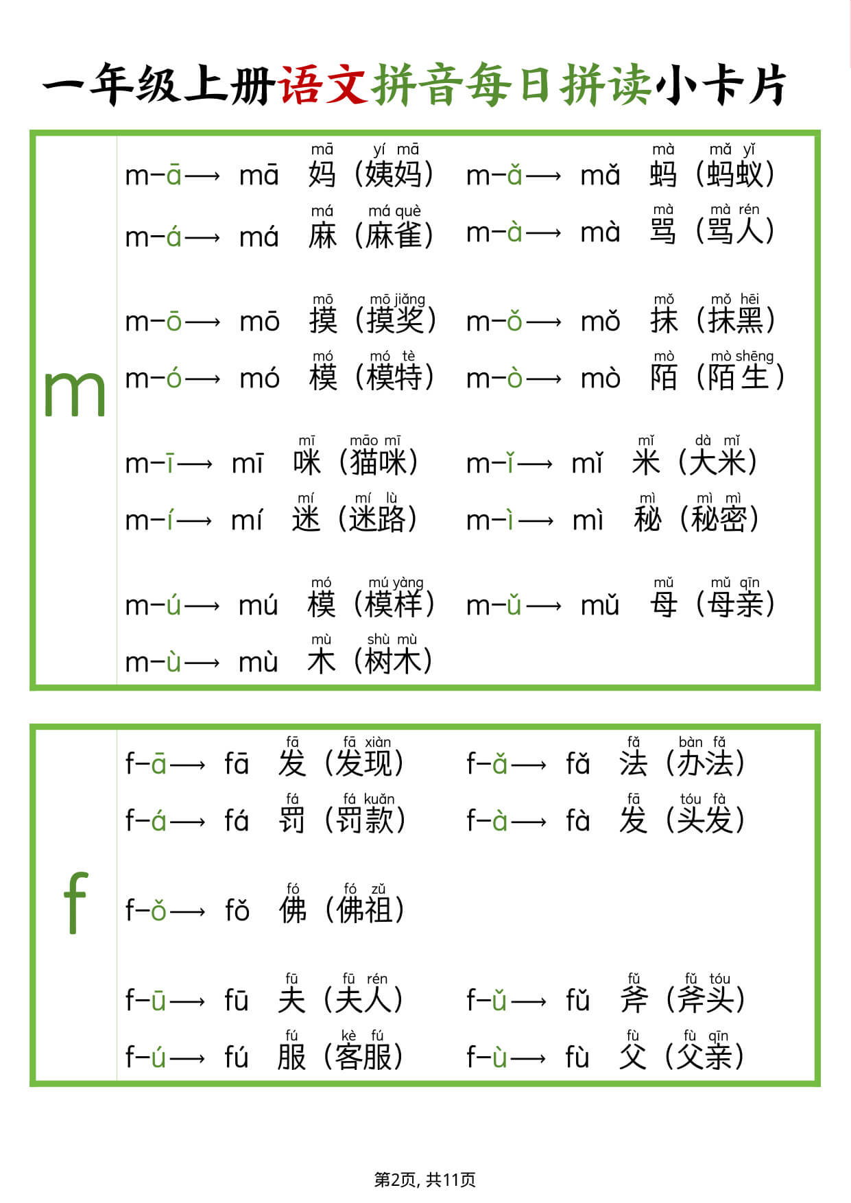 新版一上语文拼音每日拼读小卡片（11页）-2.jpg