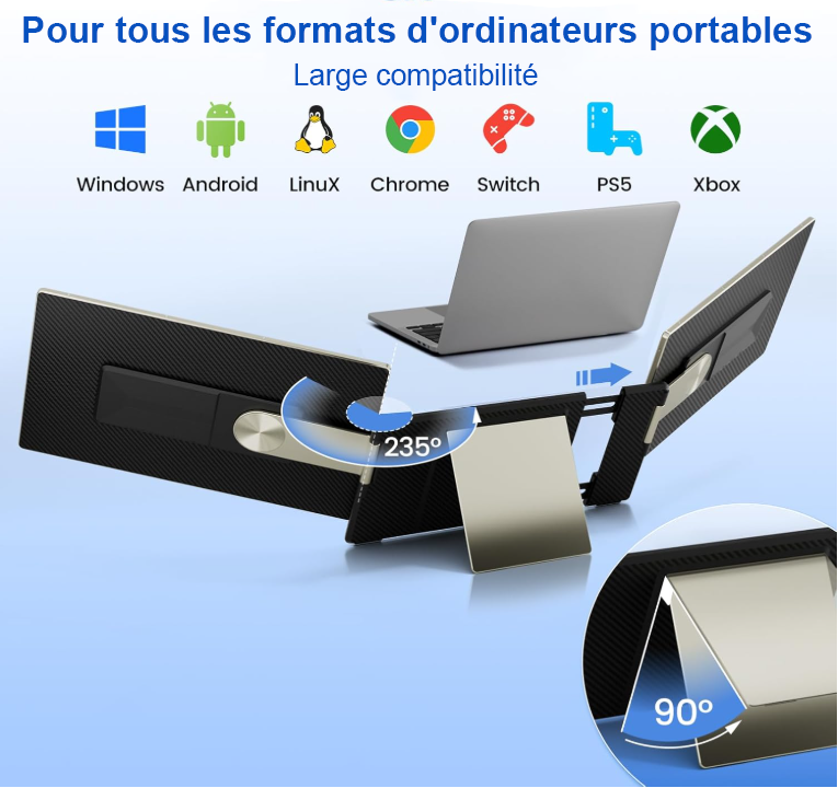 Écran Portable 15.6 pouces 120% sRGB, IPS 1080P.png