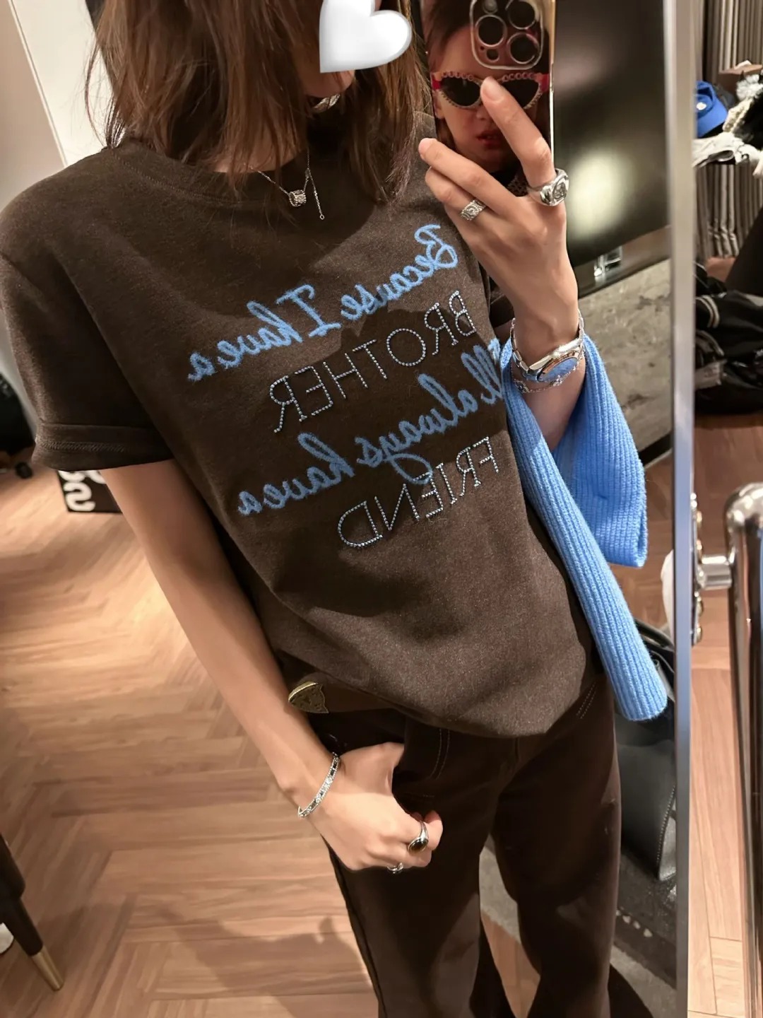 围巾~磨毛正肩短袖T恤女加厚洋气字母_1_Karen73g_来自小红书网页版.jpg