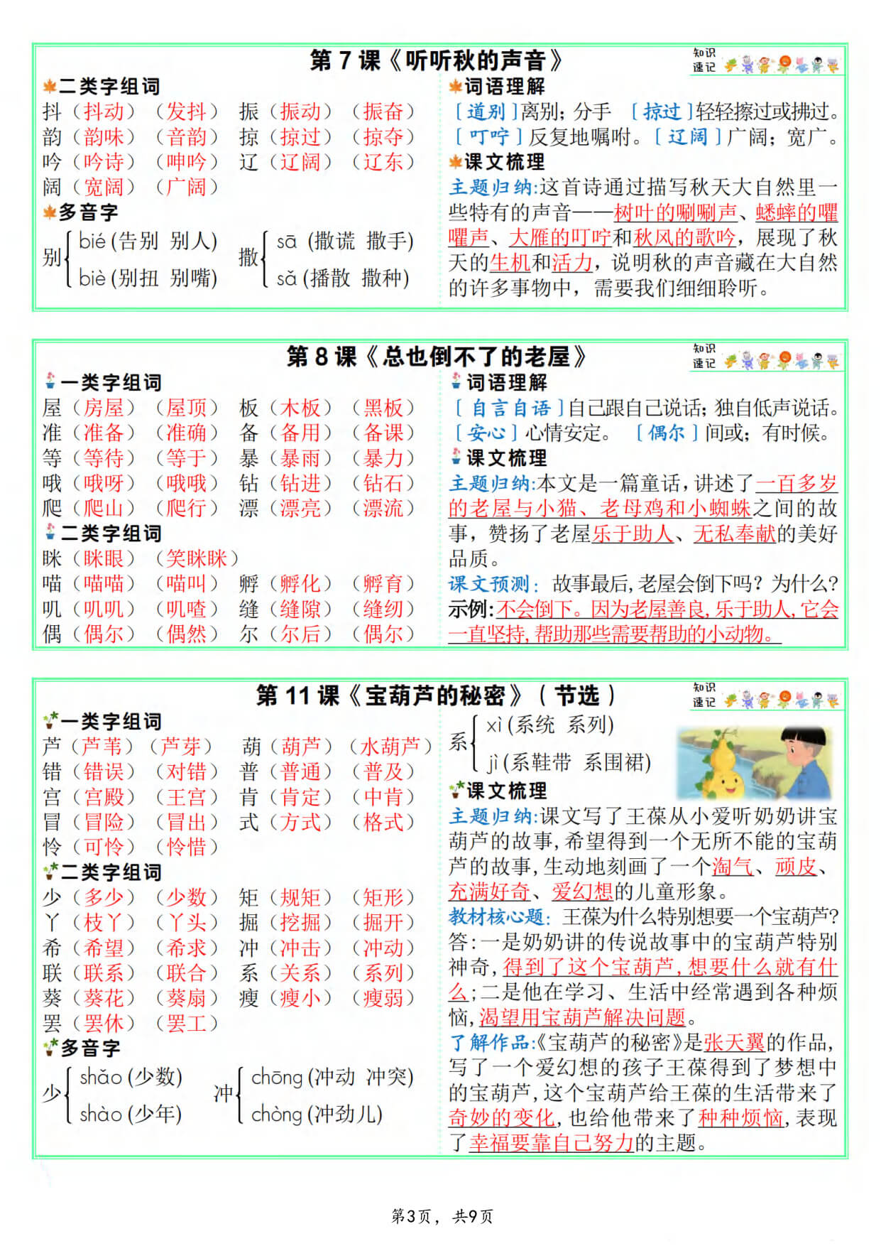 【26秋新三上语文每课知识速记课课贴9页-3.jpg