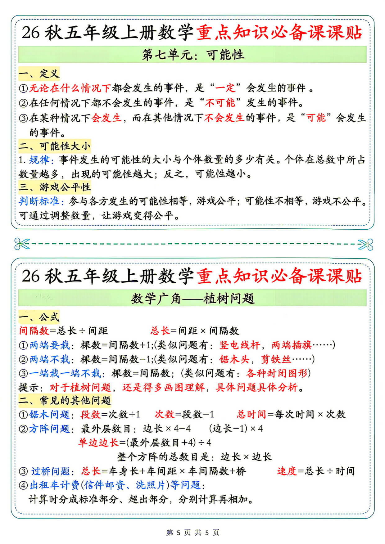 26秋5年级数学上册《单元重点知识必备课课贴》人教 -5.jpg