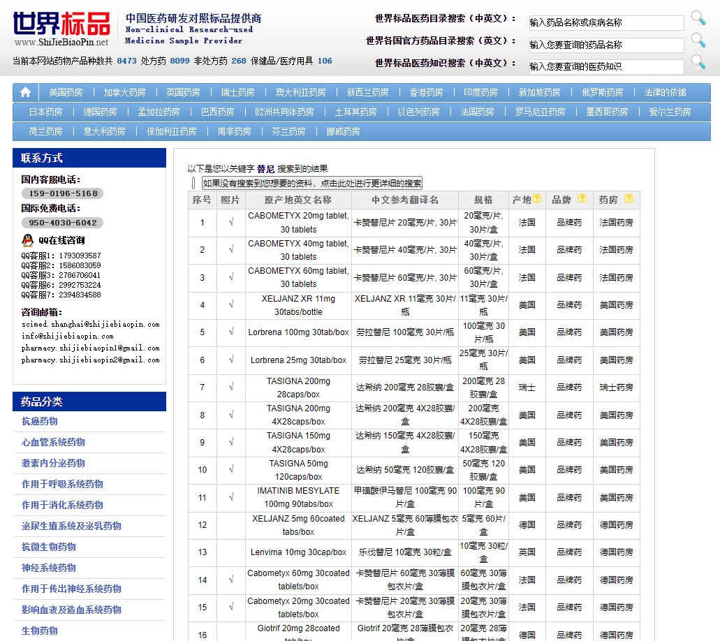 世界标品