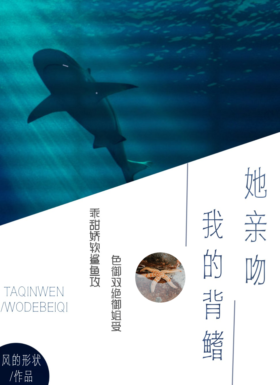 她亲吻我的背鳍