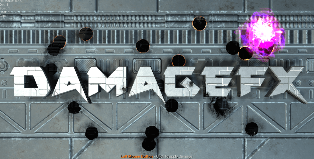 <b>Damage FX 1.1（子弹特效）</b>