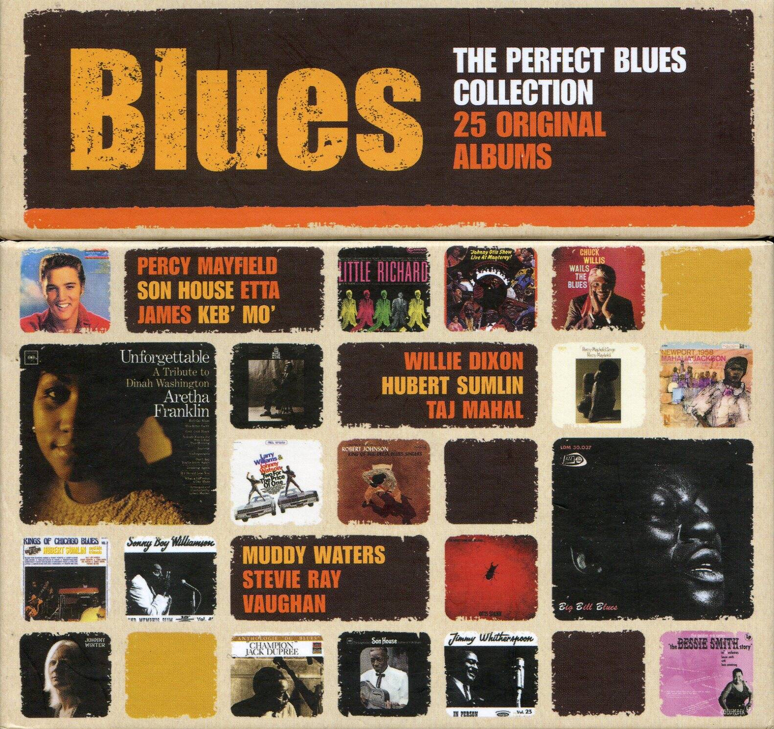 VA - Blues- The Perfect Blues Collection - 25CD-BOX 2011 box front.jpg