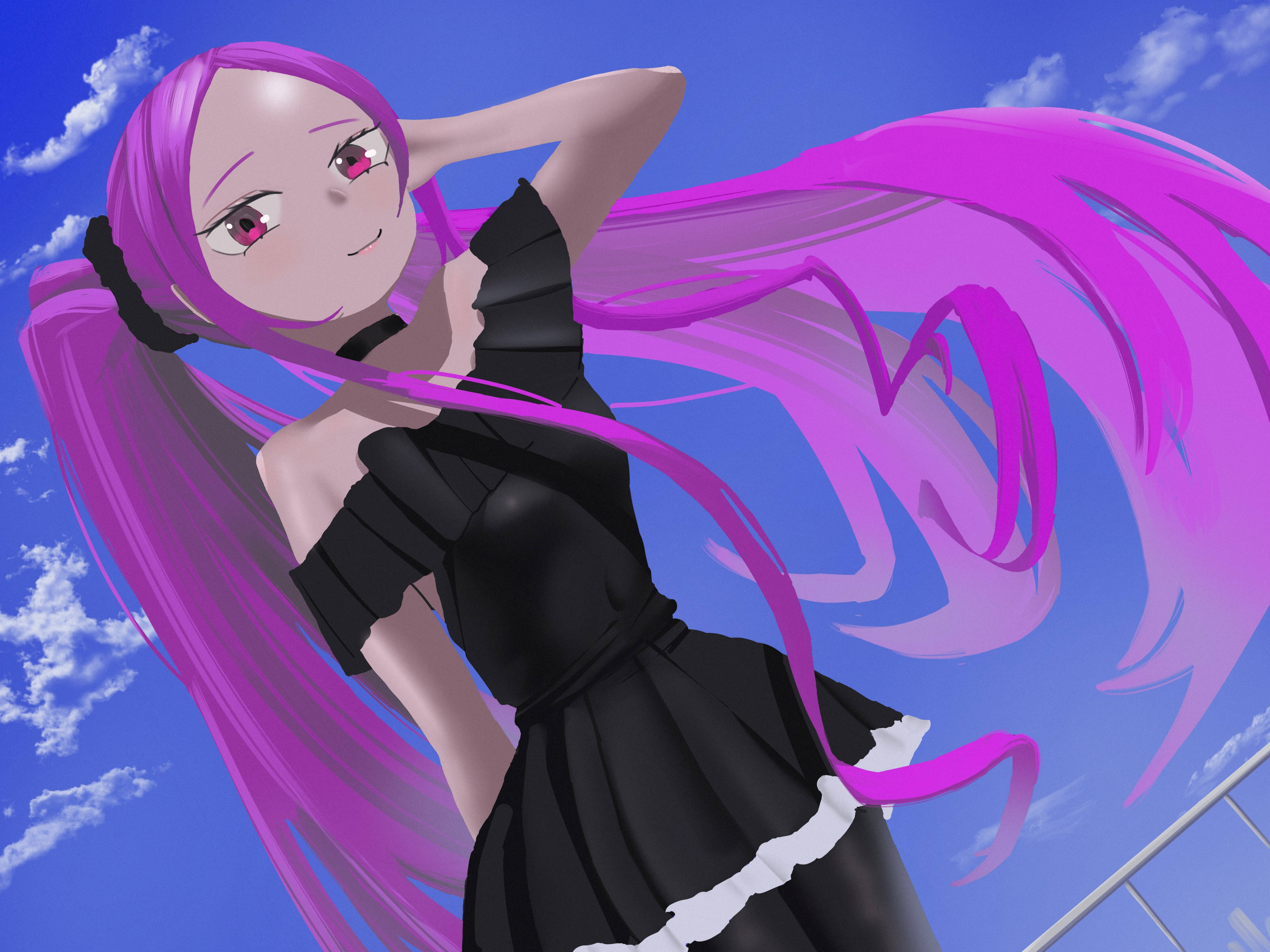 一张写生速写线稿+一张临摹