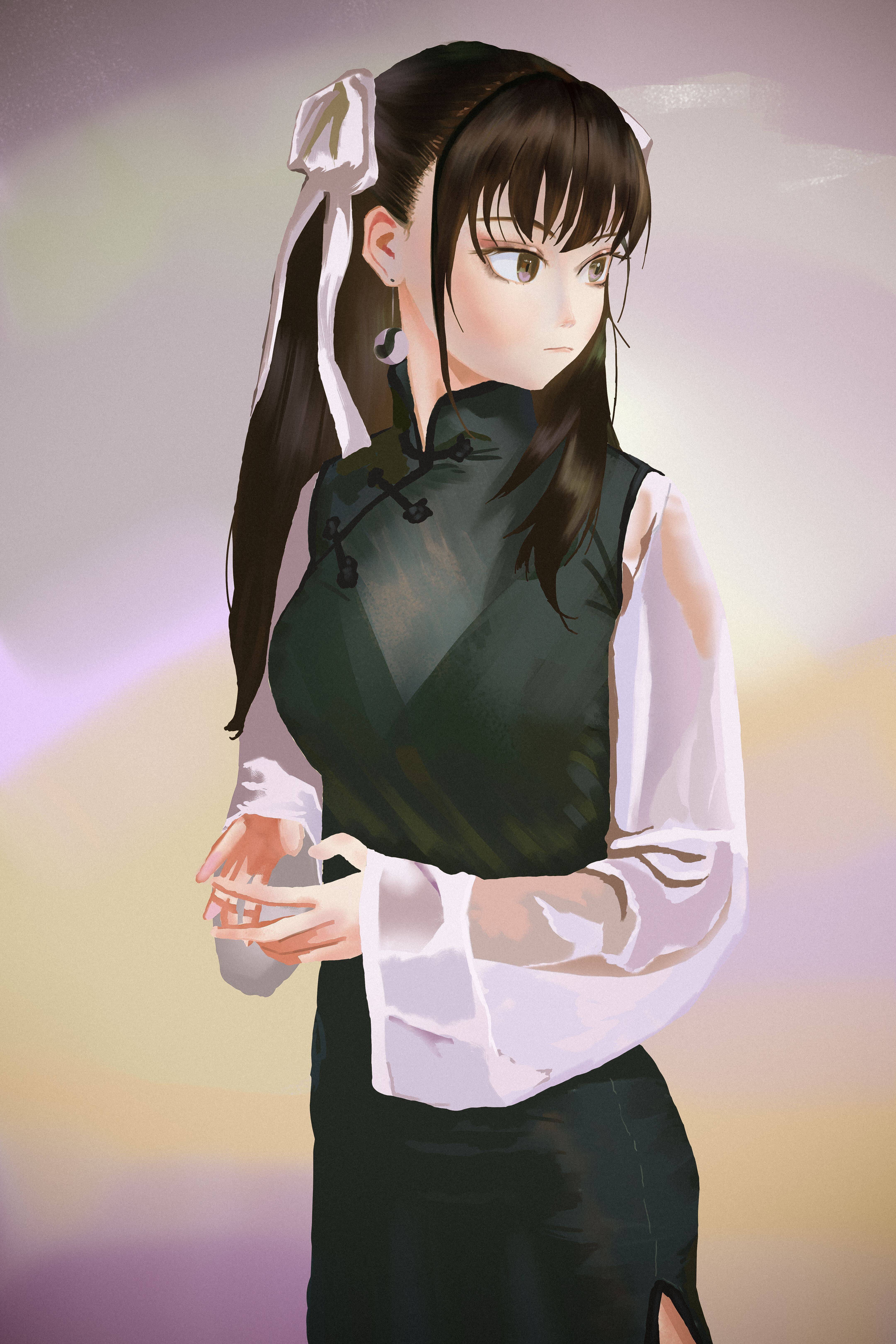 两张临摹+一张作品